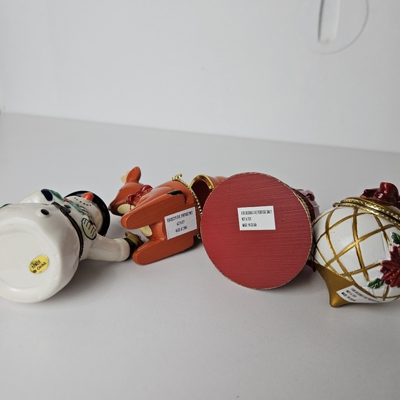 Christmas Trinket Box Ornaments - Picture 6 of 6